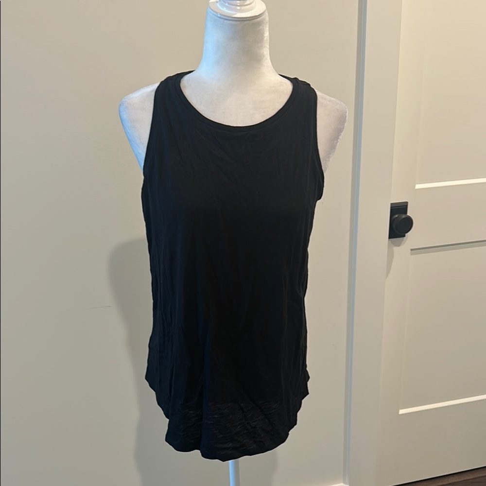 NWT Loft Black Tank Top Sz M